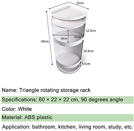 Multifunction Bathroom Kitchen Corner Locker