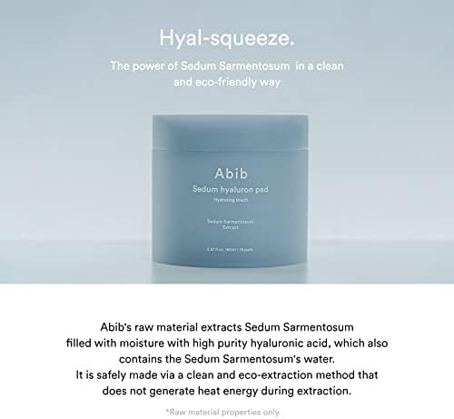 Abib Sedum Hyaluron Pad Hydrating Touch