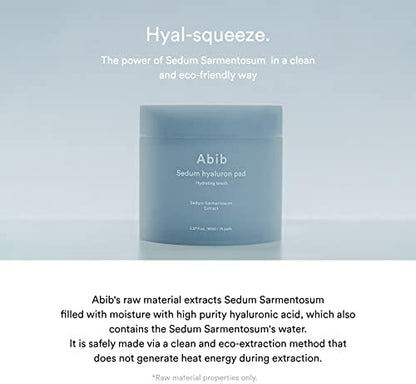 Abib Sedum Hyaluron Pad Hydrating Touch