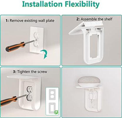 Outlet Shelf Wall Holder,Bathroom Wall Shelf