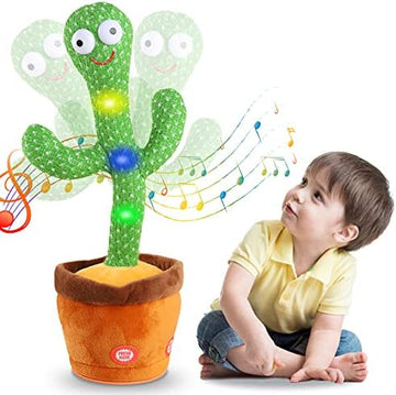 Kids Dancing Talking Cactus Toys for Baby Boys and Girls