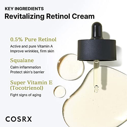 COSRX Retinol 0.5 تیل، اینٹی ایجنگ سیرم 