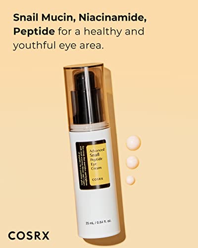 COSRX Snail Peptide Eye Cream with 73.7% Snail Mucin