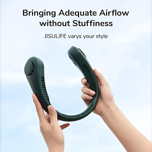 Portable Neck Fan, Hands Free Bladeless Fan