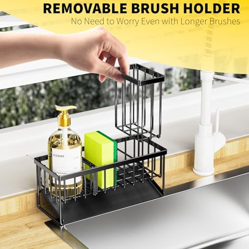 Kitchen Sink Caddy, Sponge Holder for Kitchen Sink