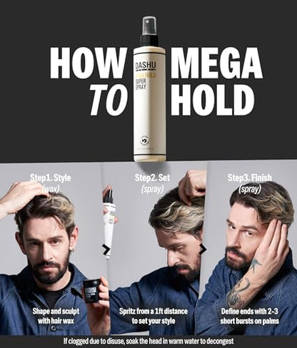 DASHU Premium Mega Hold Super Spray