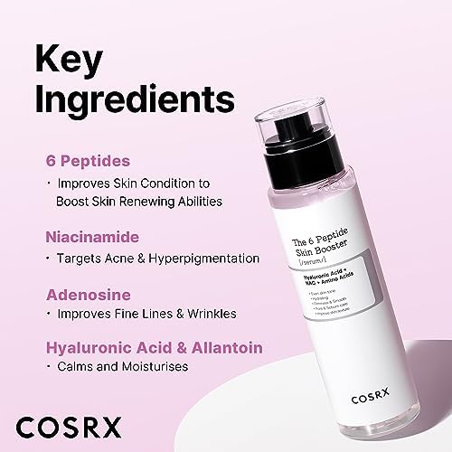 COSRX 6X Peptide Collagen Booster Toner Serum