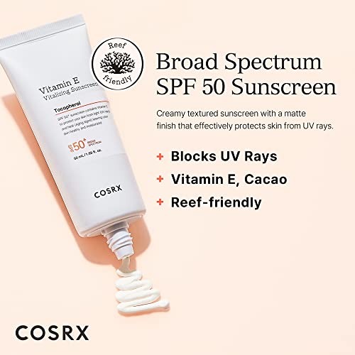 COSRX Daily SPF 50 Vitamin E Sunscreen
