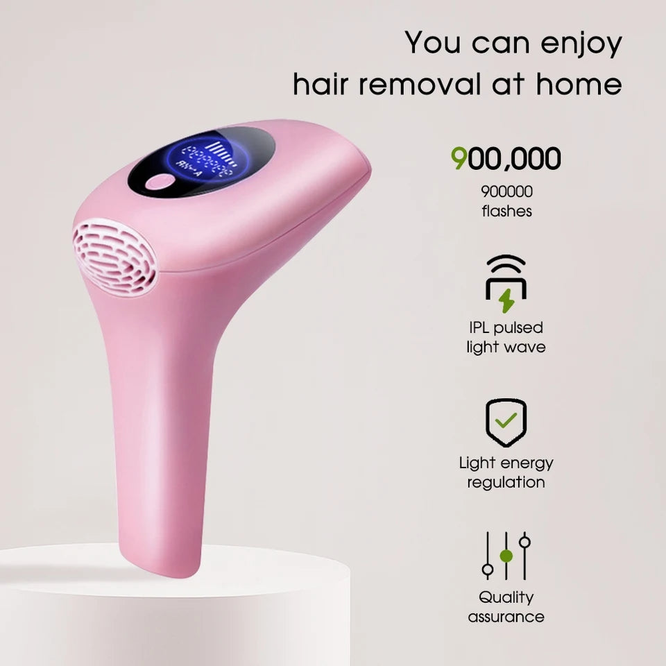 Permanent Laser Hair Removal Device, IPL Epilator, 900000 Flashes