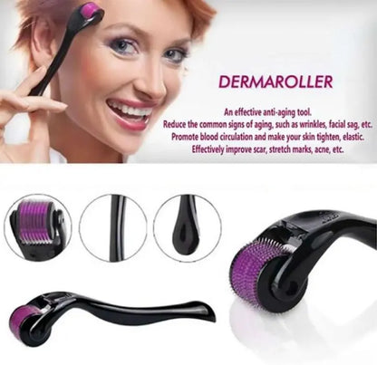 Derma Roller 0.5 Mm 540 Needles Hair & Skin System