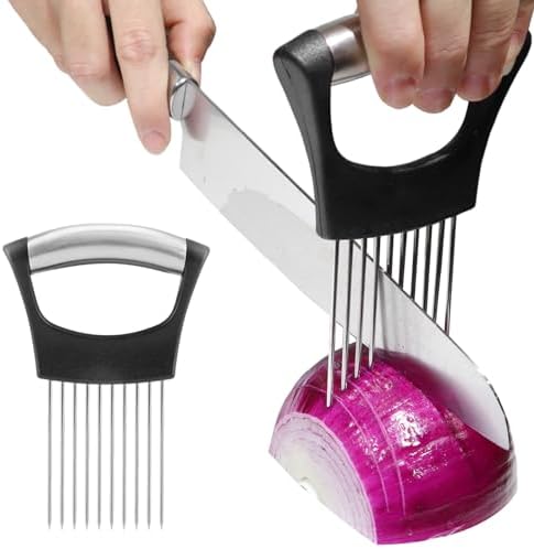 Onion Holder for Slicing, Lemon Slicer Onion Cutter for Slicing